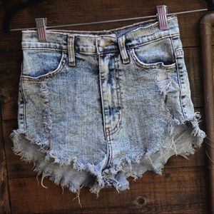 Super high rise booty shorts